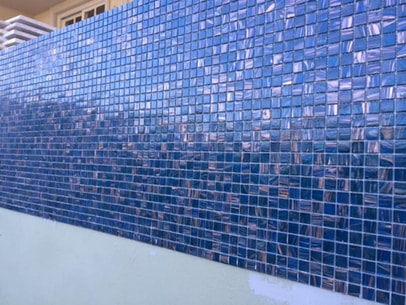 Blue Tile cleaned pool 